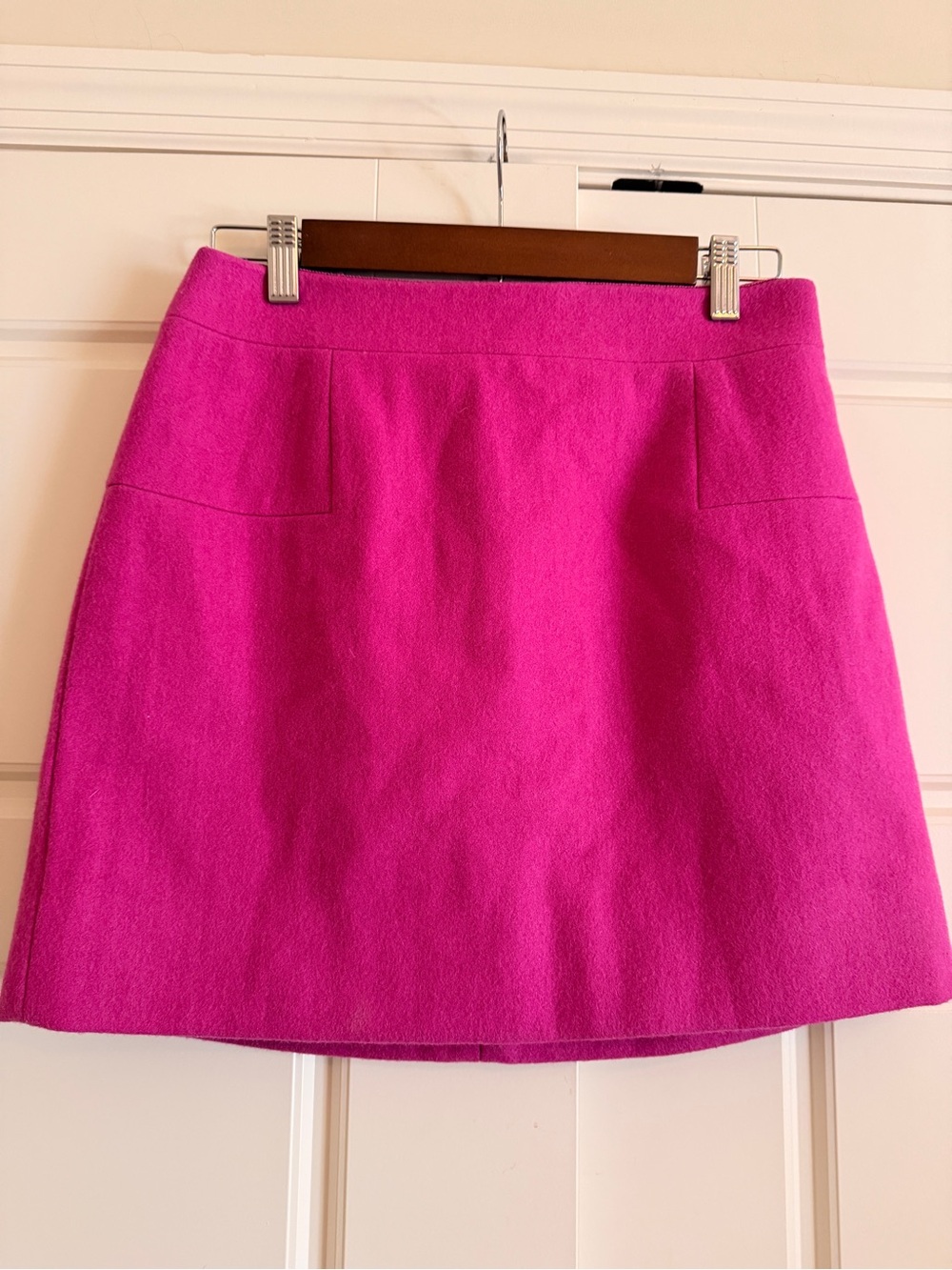 J Crew Women’s Pink Wool Blend Skirt